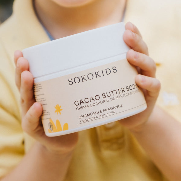 Crema Corporal KIDS de Manteca de Cacao - Soko Natural Beauty