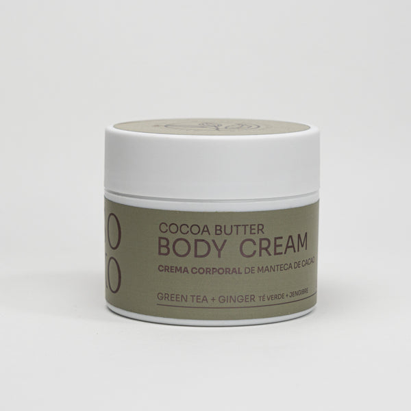 Crema Corporal de Manteca de Cacao con Té Verde y Jengibre - Soko Natural Beauty