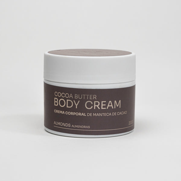 Crema Corporal de Manteca de Cacao y Almendras - Soko Natural Beauty